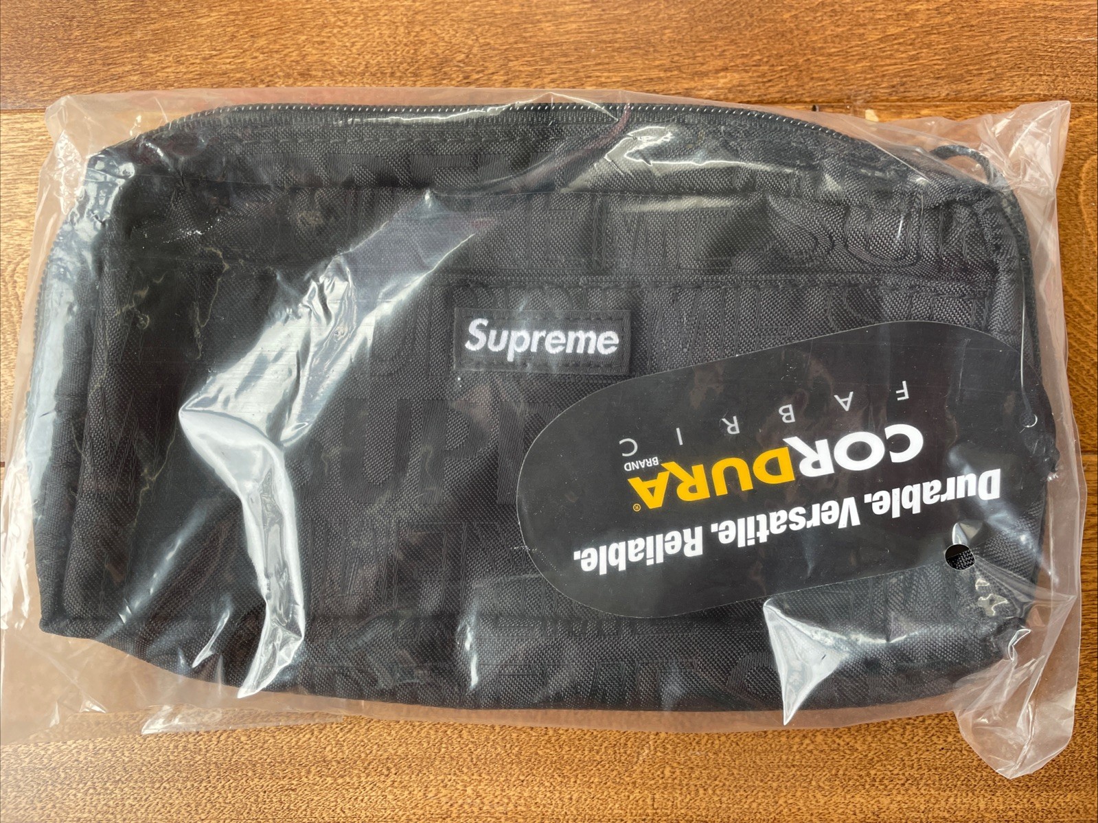 🔥 Supreme SS19 Organizer Pouch BLACK Box Logo NWT