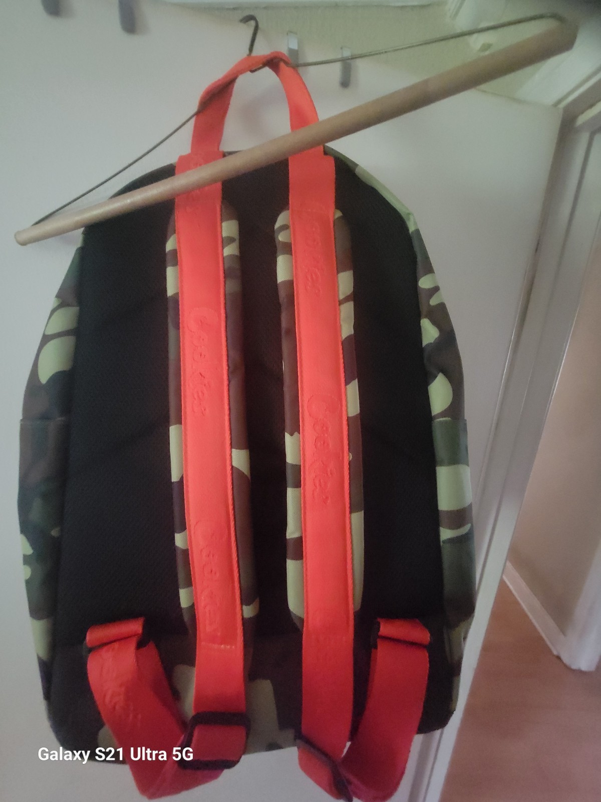Cookies By Berner, Green Camo Backpack, Pockets, NWT