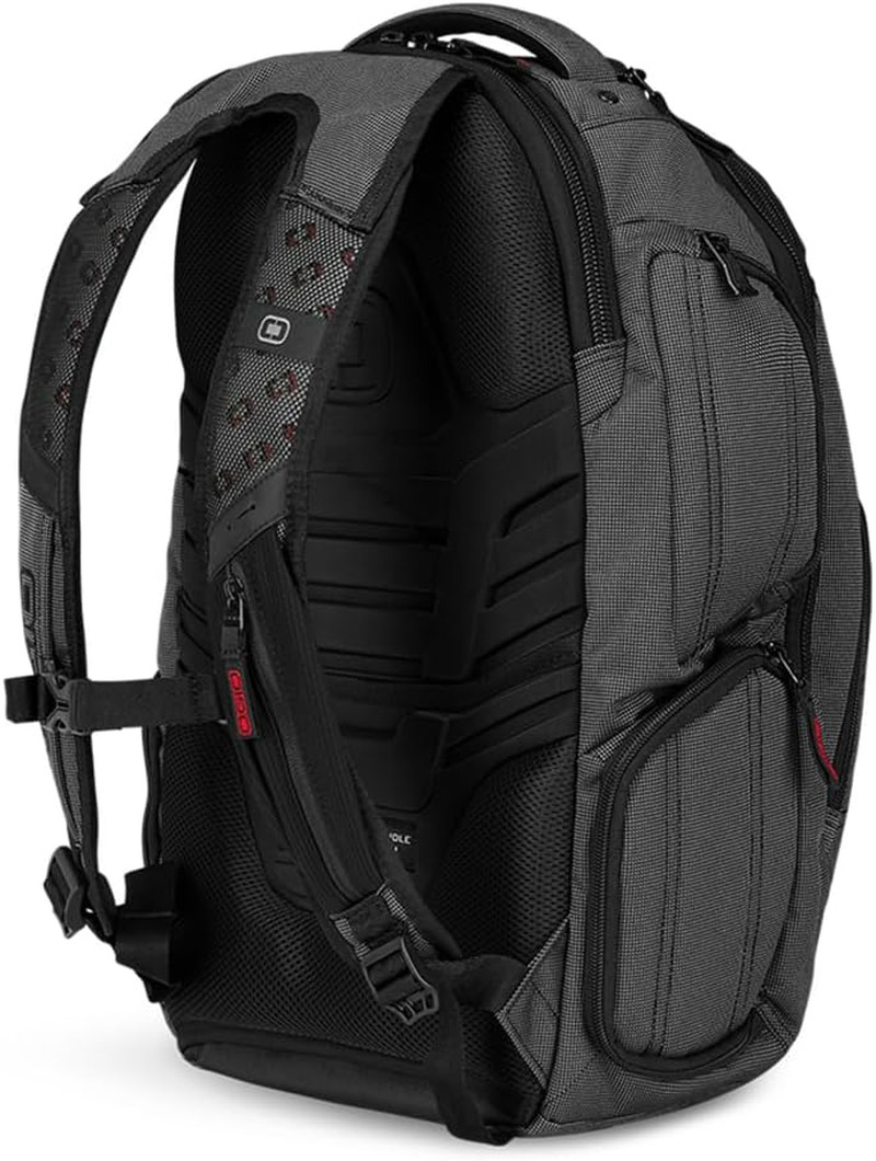 Renegade Large Black Pindot Backpack – Stylish and Durable Design