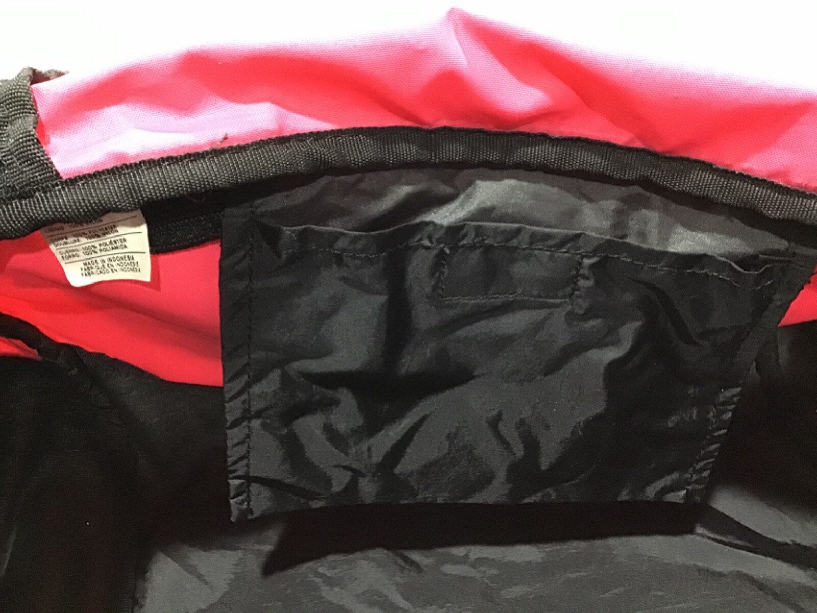 Nike Orange Duffle Bag w/ front pockets 18x11x8” inches