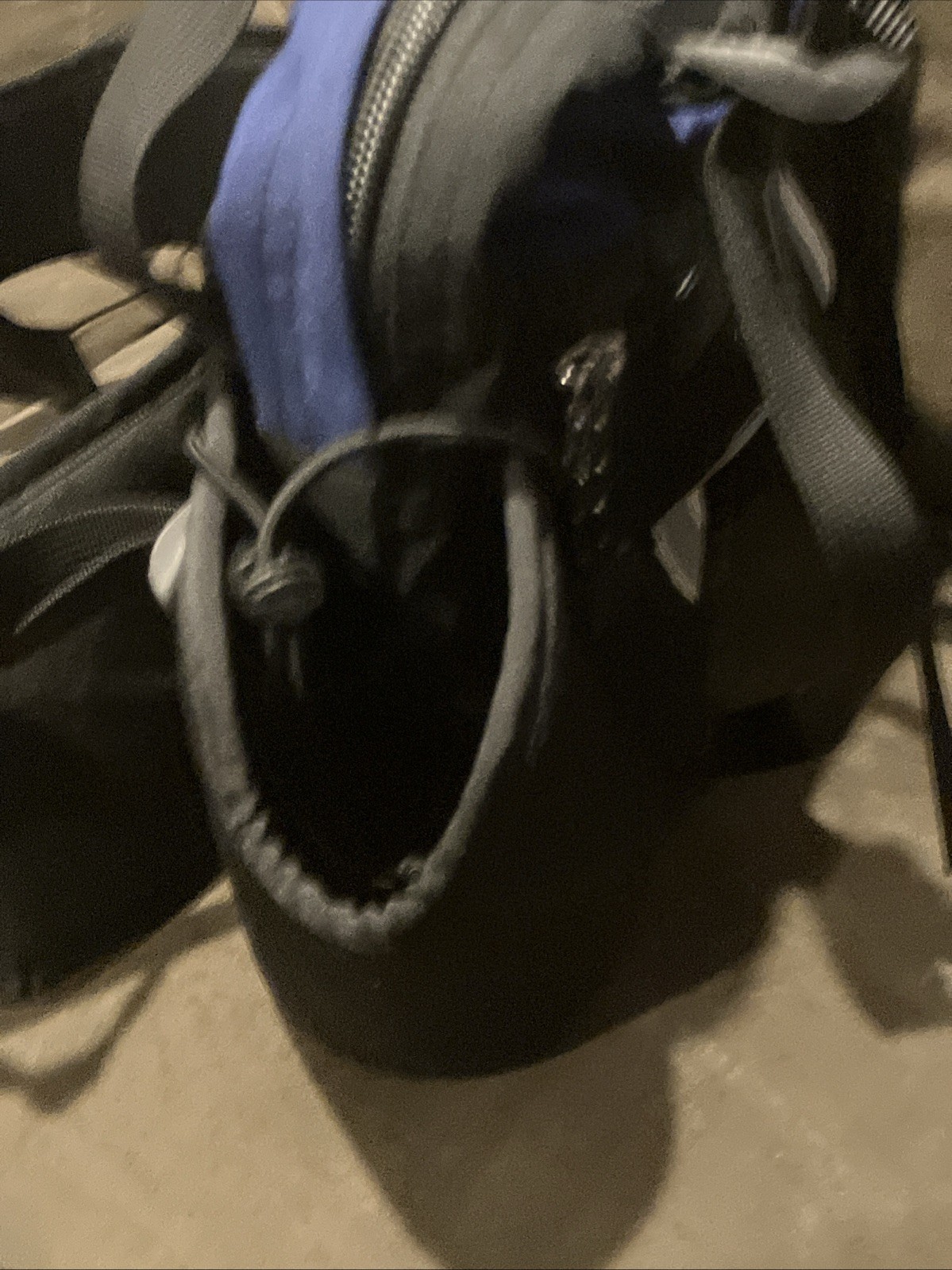 Gregory Mirage Hiking Running Hydration Lumbar Fanny Pack Black Blue Made In USA