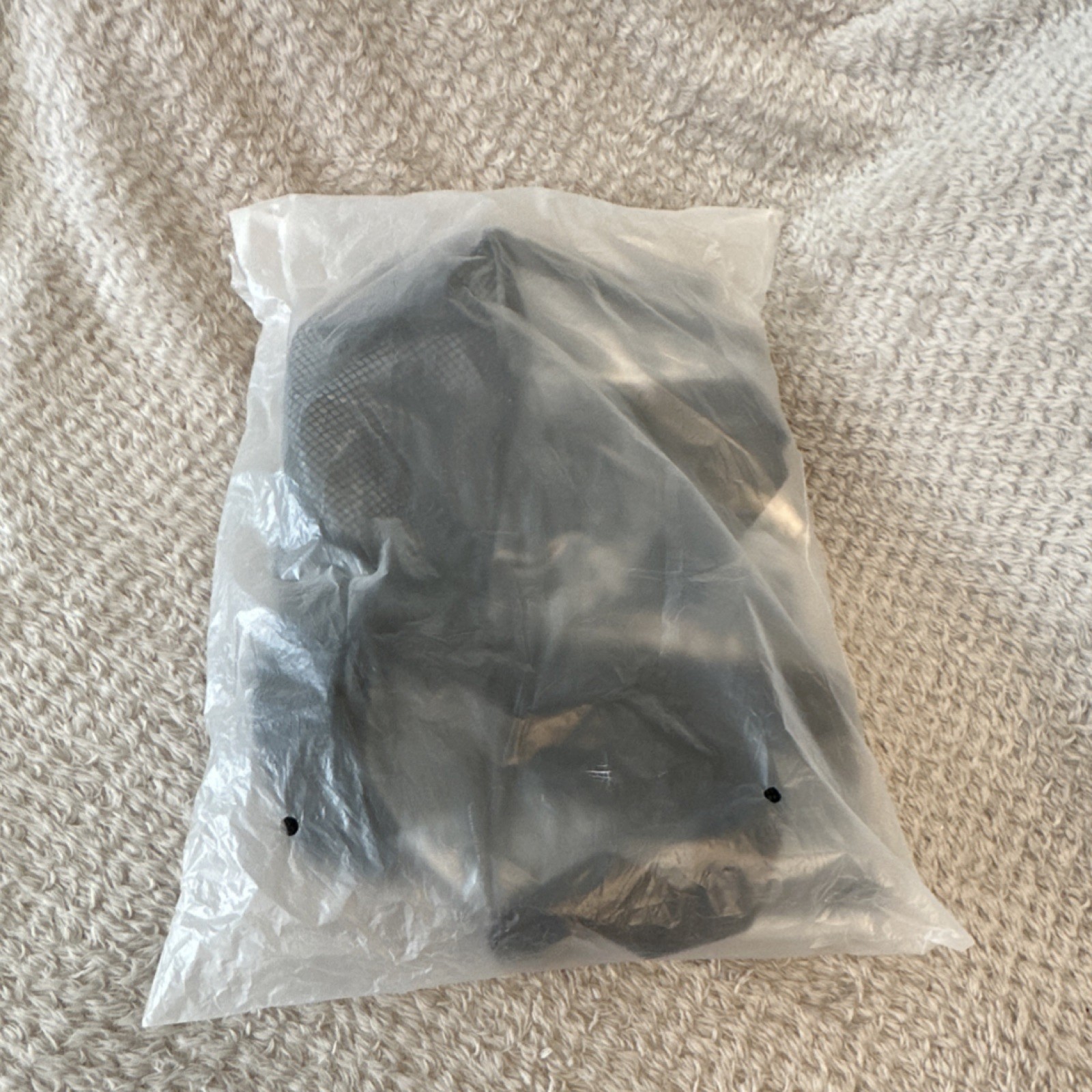 Clear Stadium Event Bag Adjustable Strap Zip Closure outer Beverage Pockets