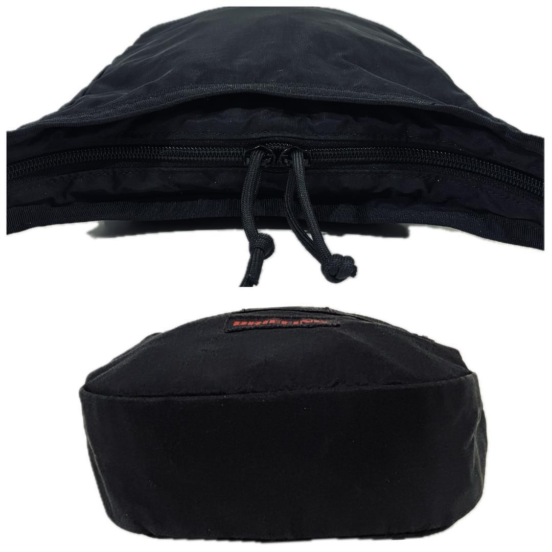 BRIEFING Black Nylon Shoulder Bag Crossbody Made in Japan Men’s Size 22cm