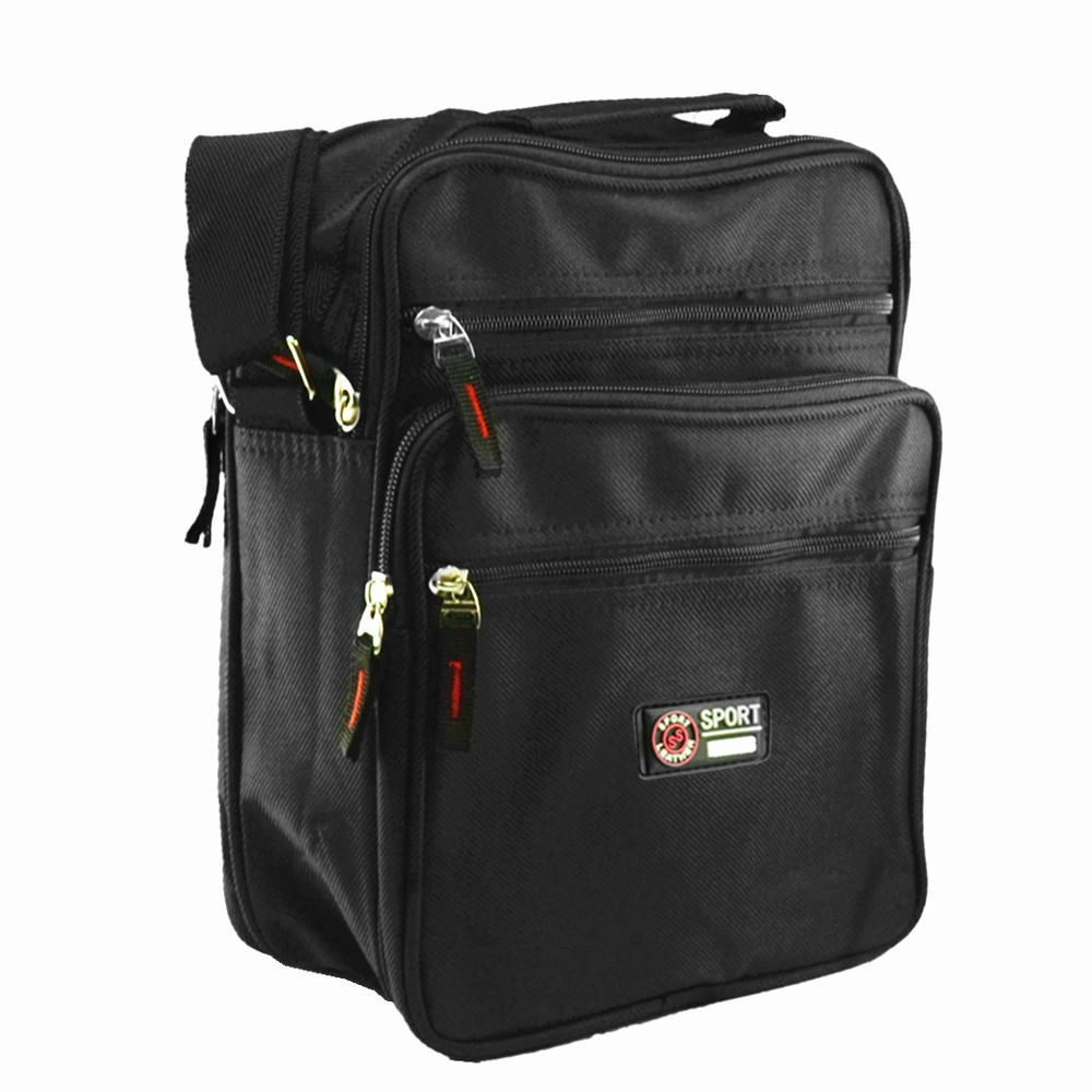 11″ Black Men Waterproof Messenger Shoulder Satchel Business Briefcase Hand Bag