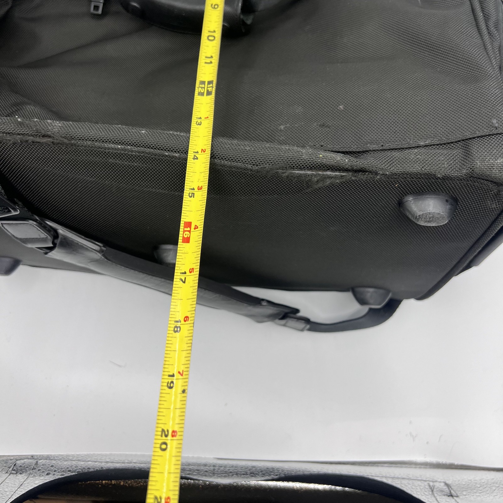 Tumi Alpha 2 Black 2-Way Framed Soft Duffel Bag