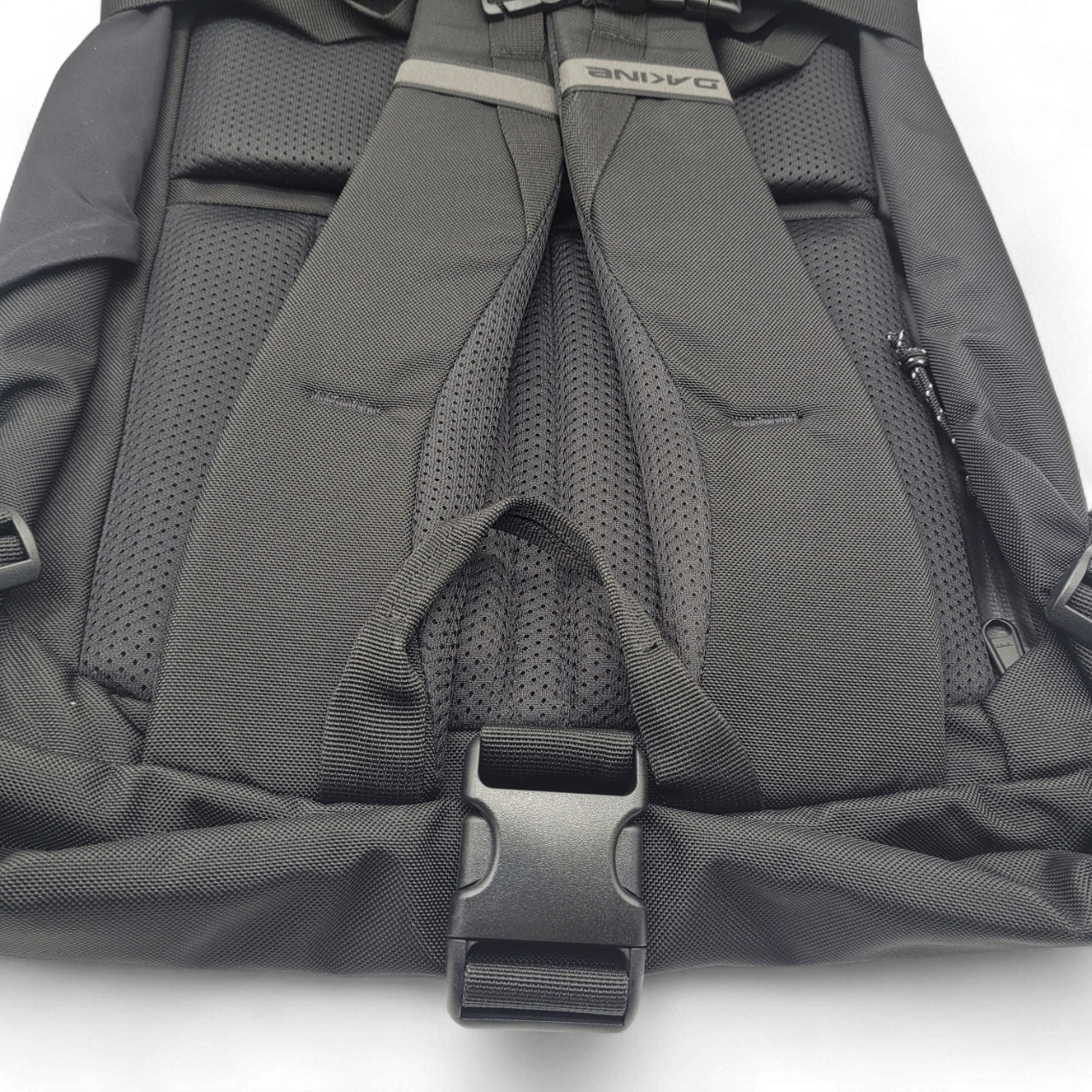 DaKine 25L Roll-Top Backpack – Black Ballistic Nylon – 19x13x6 Laptop Bag