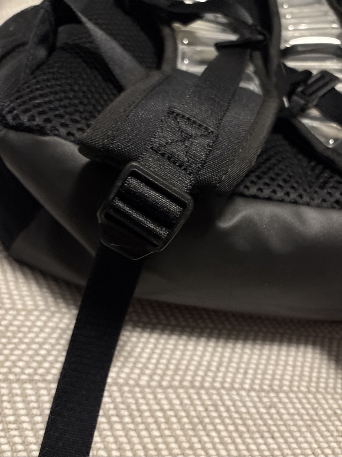 NFL Nike Air Bubble Strap Black Backpack Utility Embroidered NEW CK2668-010