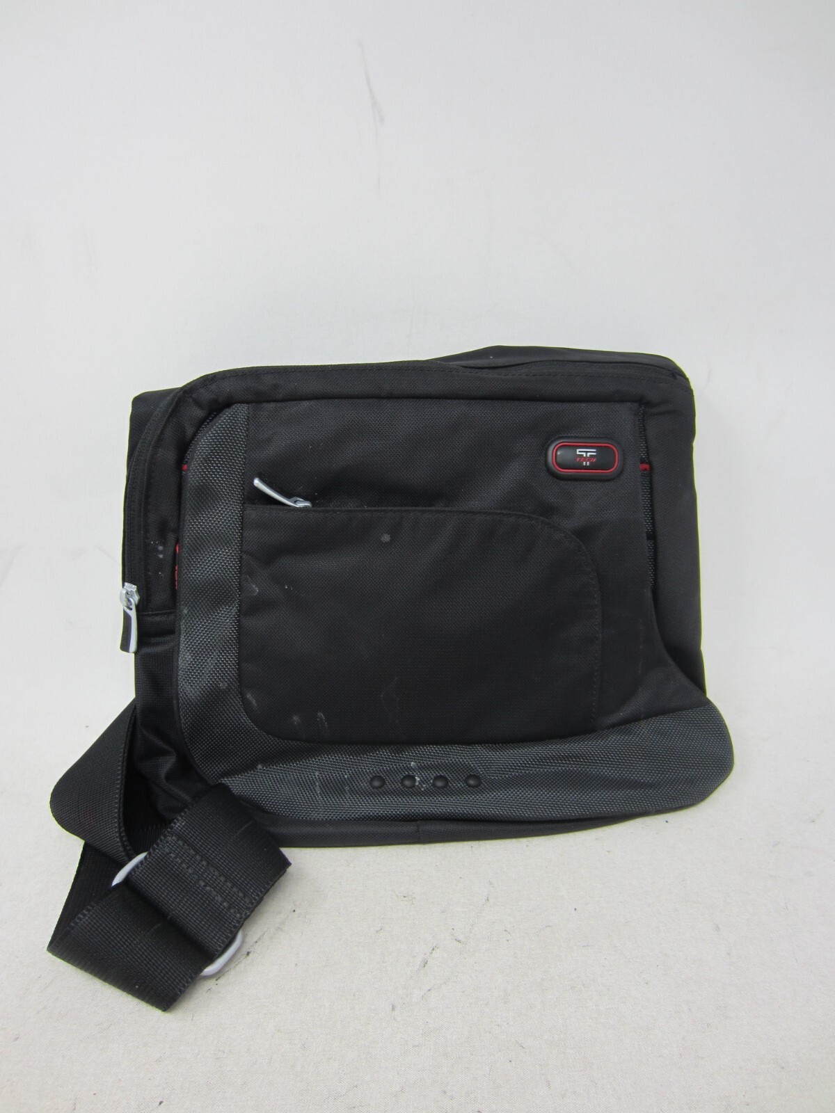 Tumi T-Tech Mekenna Flap Lid Messenger Crossbody Bag – Black – 10.5″x13.25″3.25″