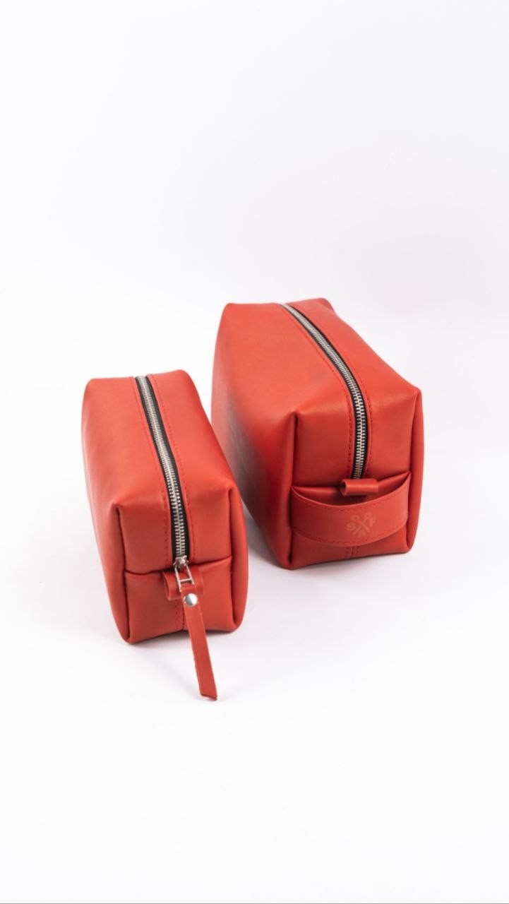 Handmade Leather Toiletry Bag Leather Dopp Kit Bag, Mens Toiletry Bag