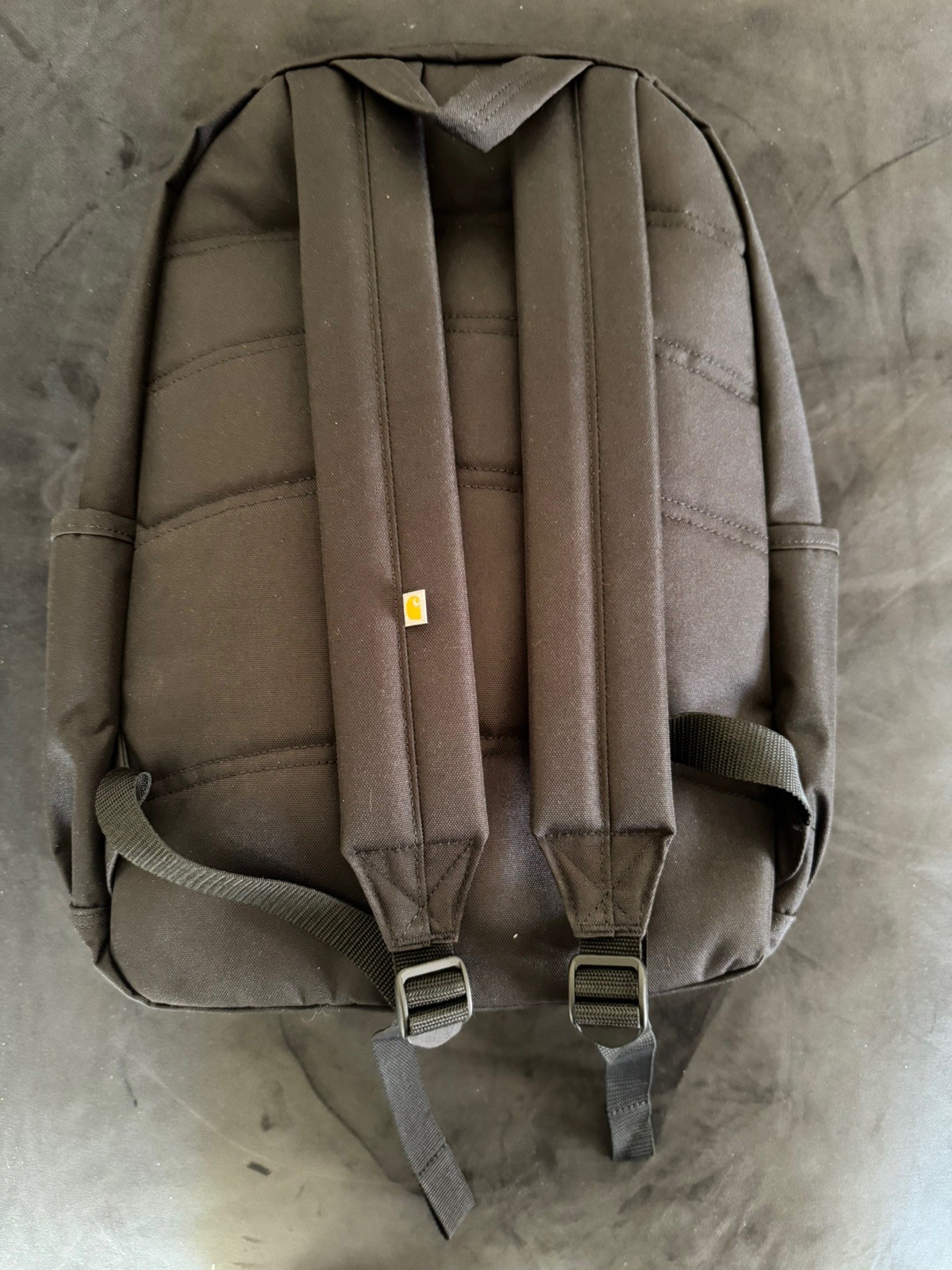 Carhartt 25L Classic Black Water-Resistant Laptop Backpack 15 Sleeve NWT-Durable