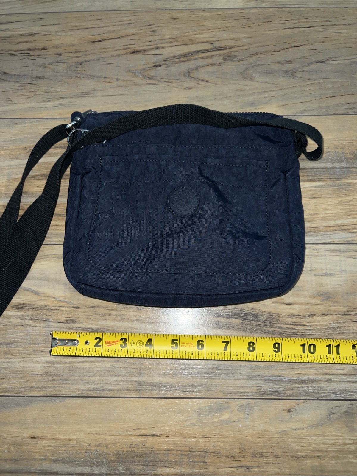 Kipling Nylon Navy Blue Square Crossbody Bag ~10”x10”