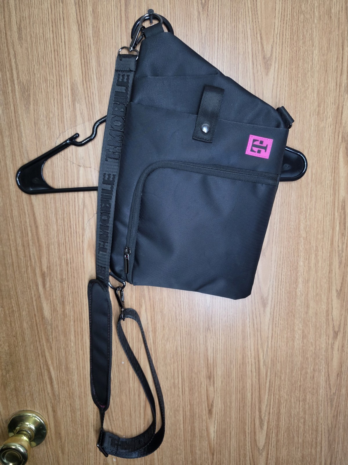 T Mobile Tech Sling Crossbody Bag Black