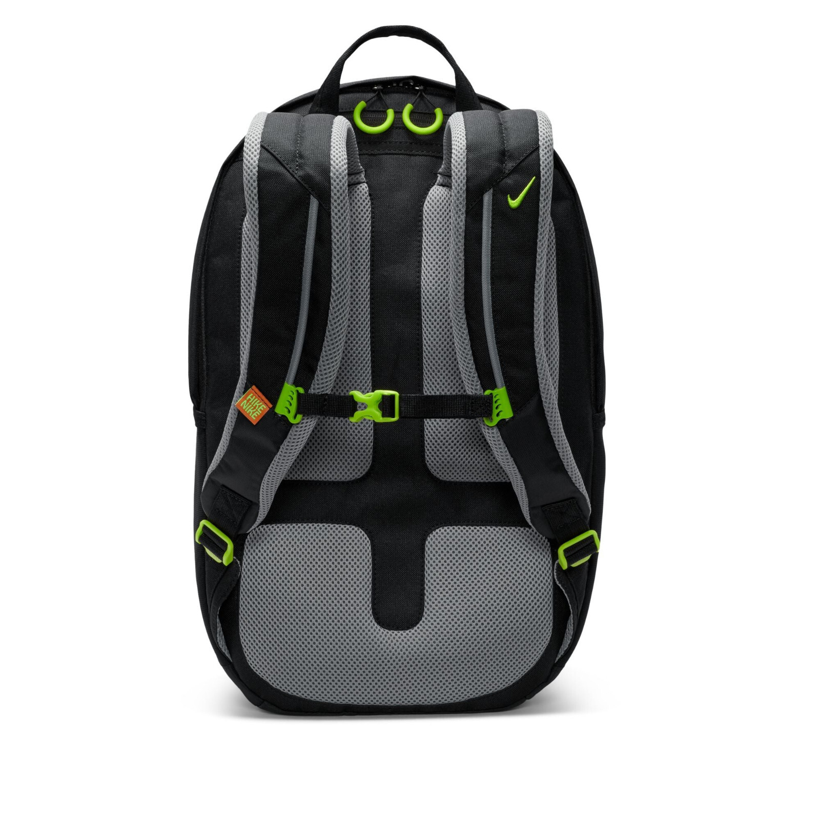 Nike Dri Fit Backpack Hike Day Pack 24L Bag Black Volt Travel Gym DJ9678 010 NEW