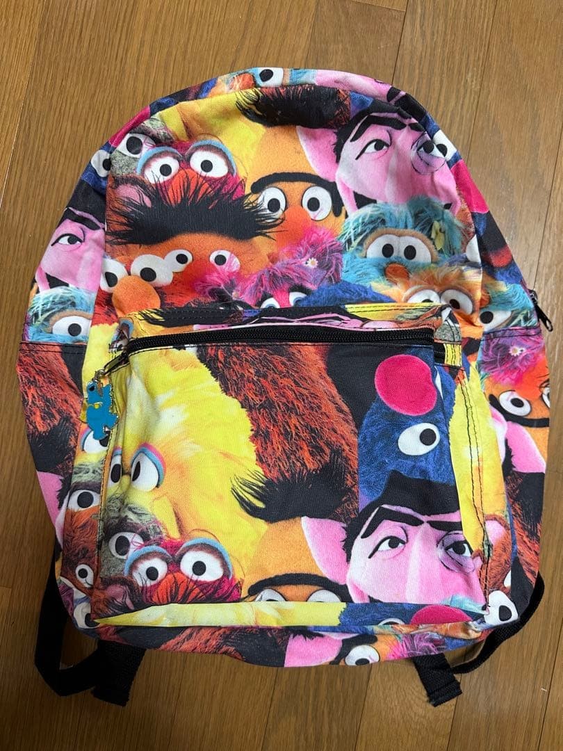 Sesame Street Kids Bag Live-Action Colorful Cartoon