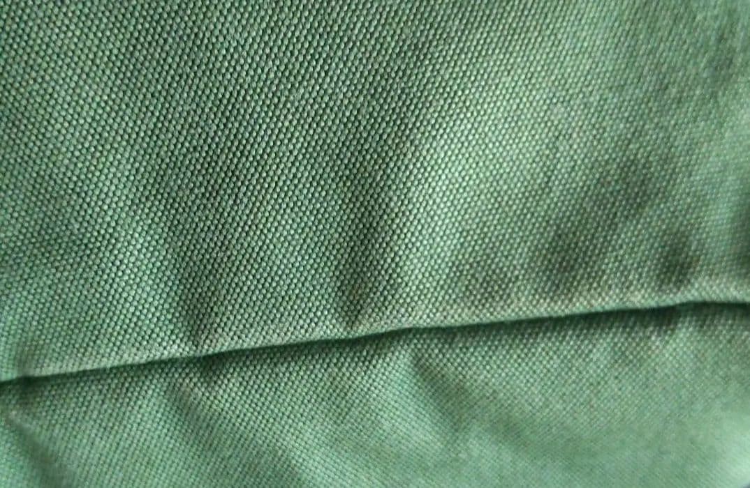 Authentic Porter Green Cotton Shoulder Bag 33cm x 22cm Slight Wear
