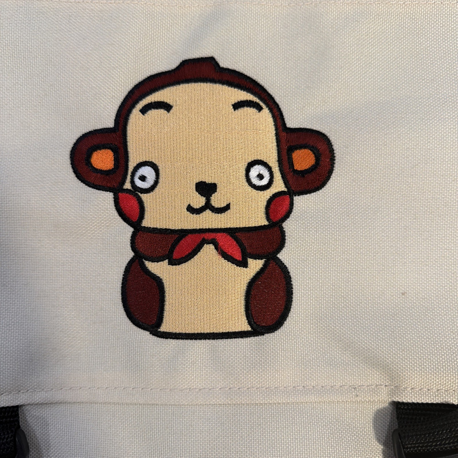 Travel Crossbody Laptop School Bag Beige – See Description
