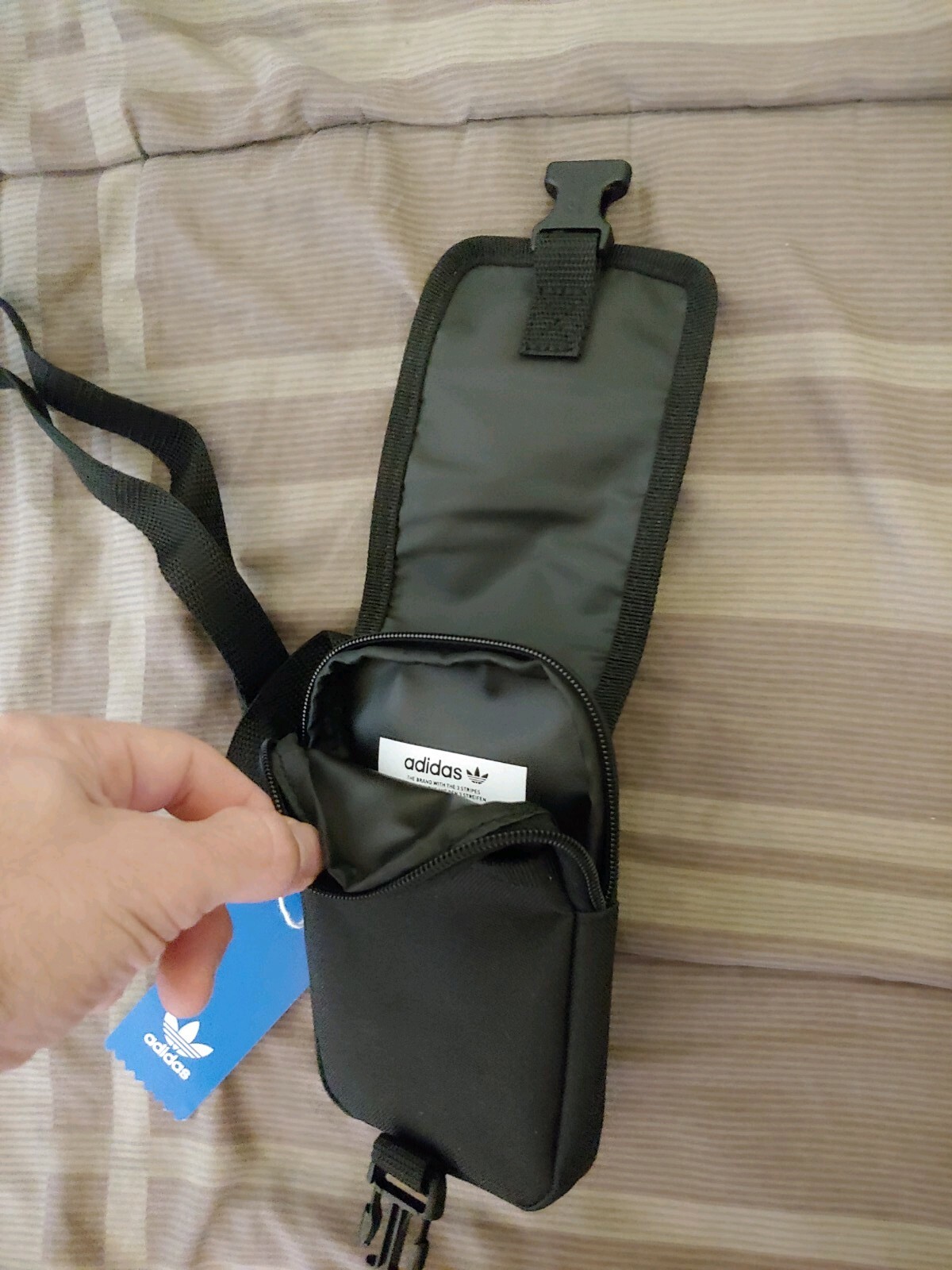 NWT adidas map bag black