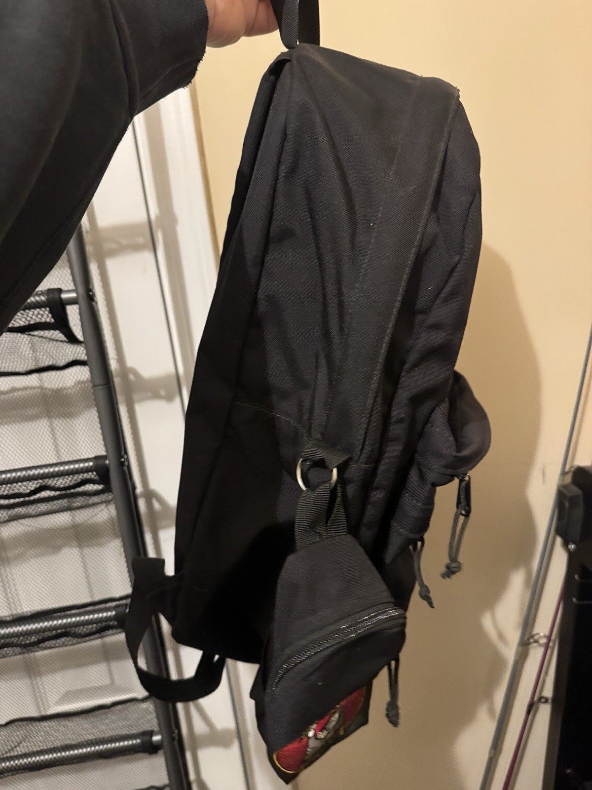 Supreme Vampire Boy Black Backpack + Pouch Used Cordura