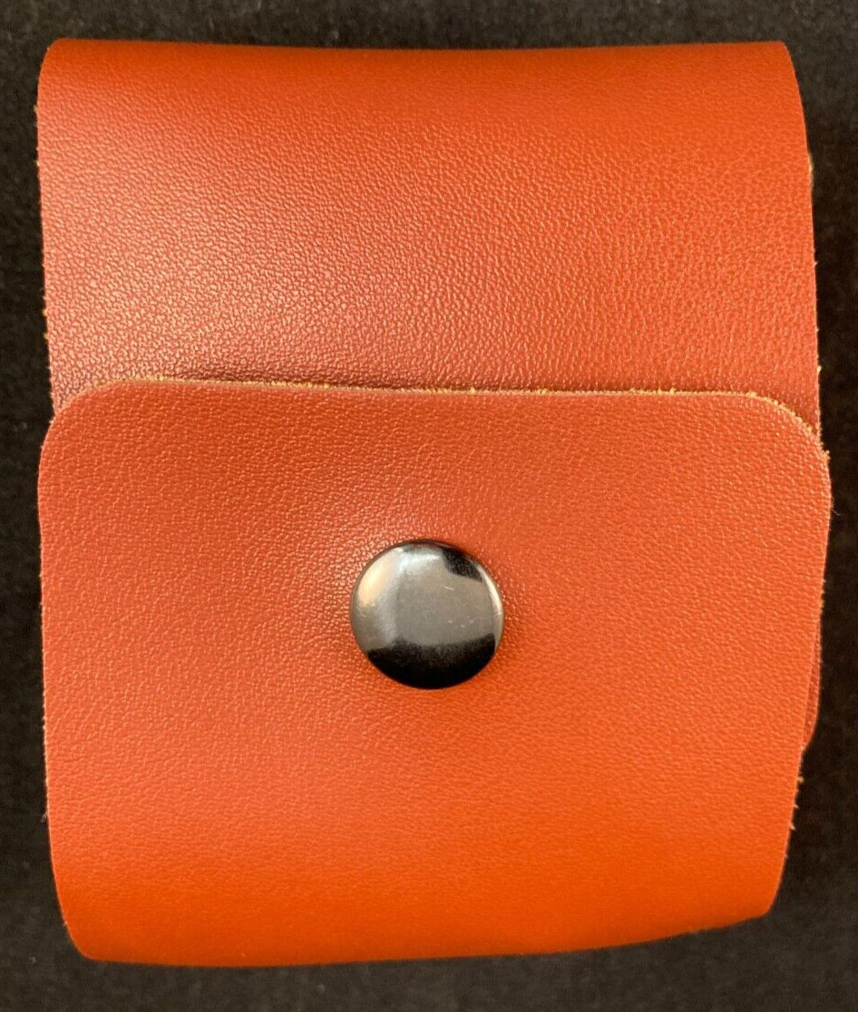 Leather Canvas Foraging Pouch – Collapsible Outdoor Bag – 10.5cmx8cm/21cmx22cm