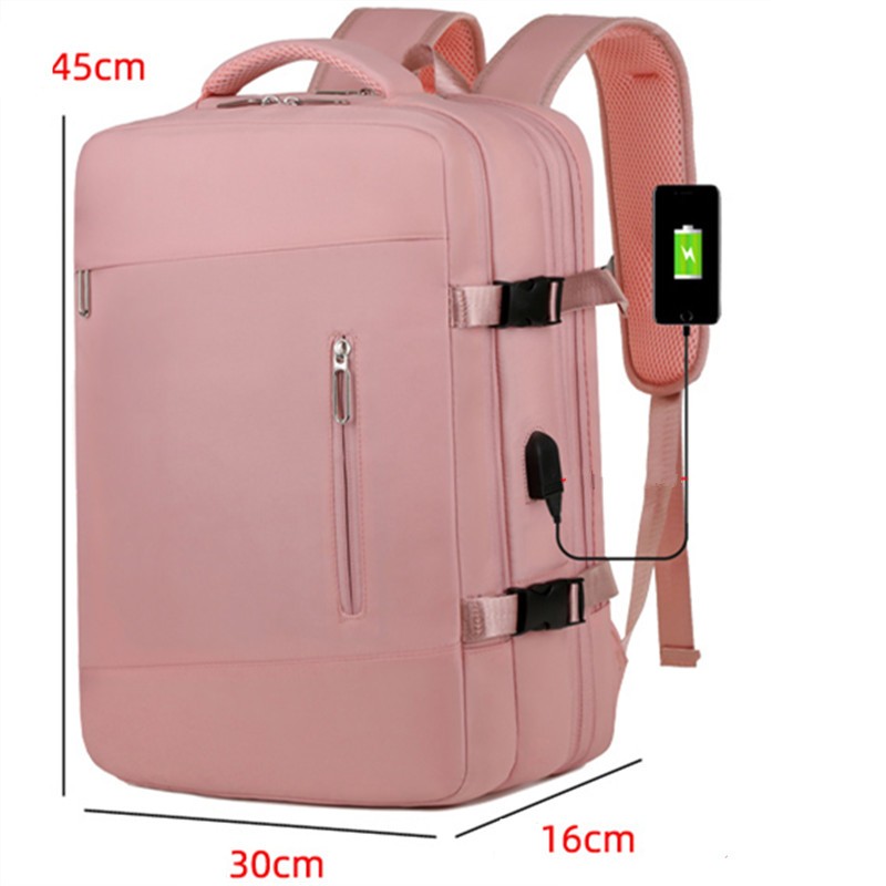 Extra Large Travel Backpack Carry on Bag Expandable Laptop Backpack Waterproof
