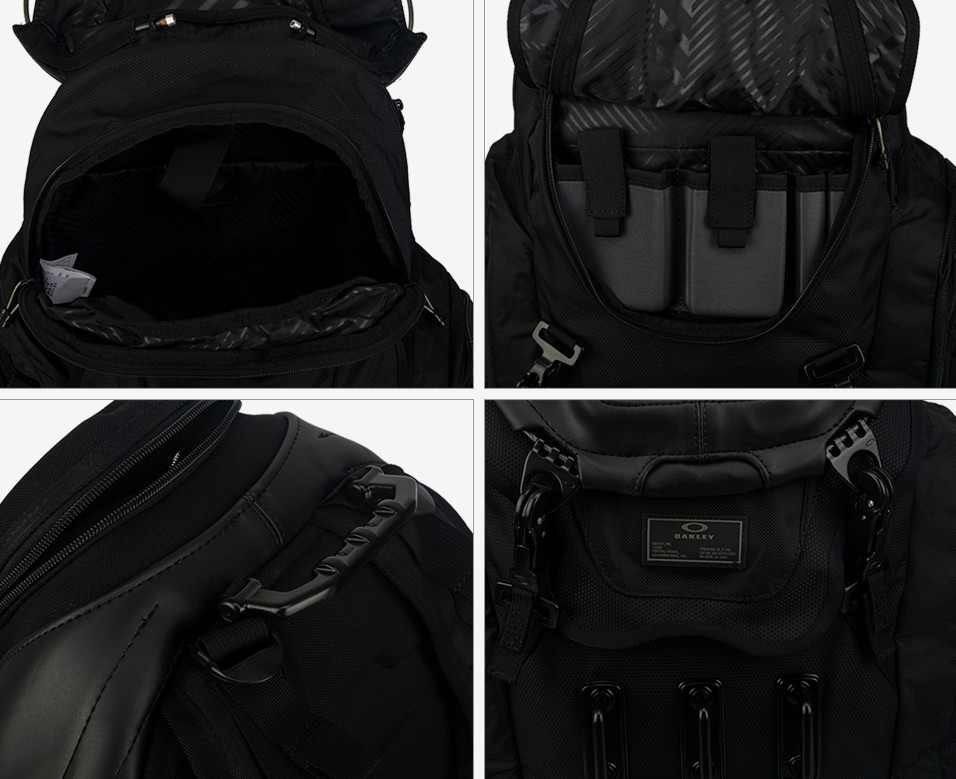 Oakley Kitchen Sink Backpack 34L Unisex Casual Sports Bag Black NWT 92060A013