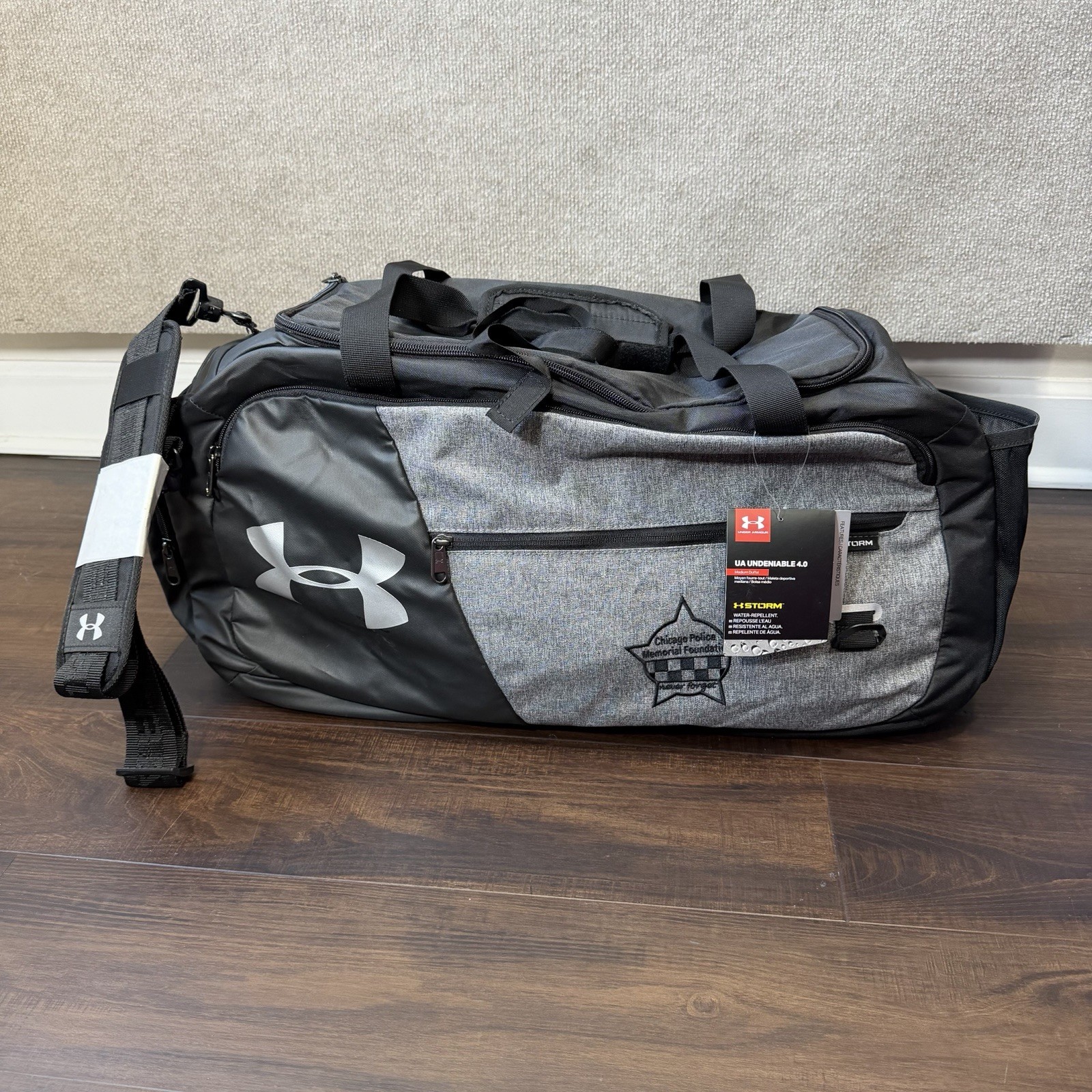 NEW UNDER ARMOUR Men’s UA Undeniable 4.0 Duffle Bag Gym Graphite / Black ￼