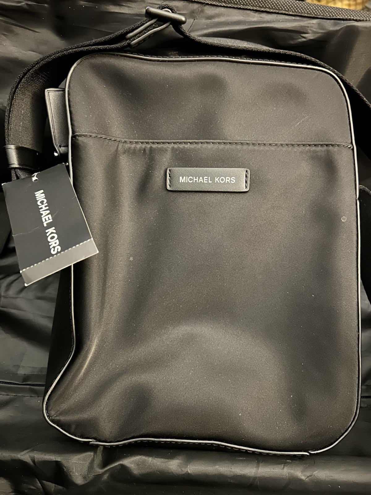 Michael Kors Everett Flight Bag, Black