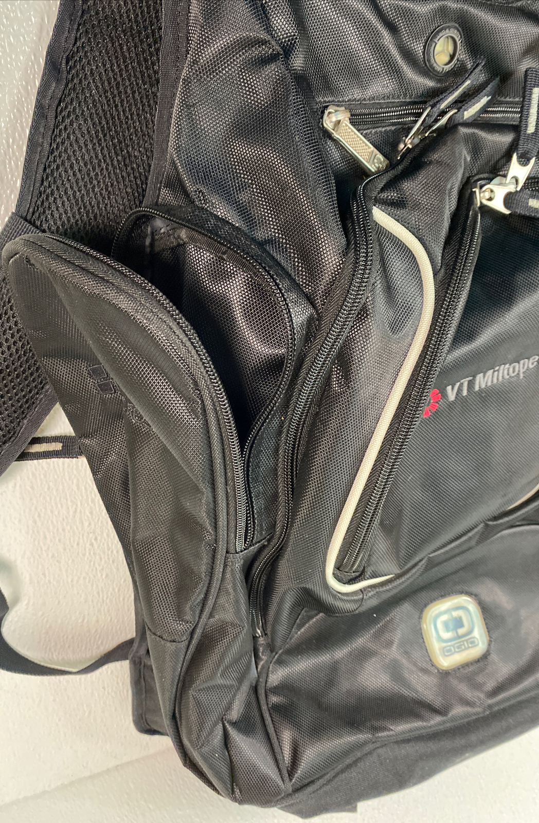 OGIO VT Miltope Seven Compartment Laptop Backpack 21”X 16” Black Excellent Cond