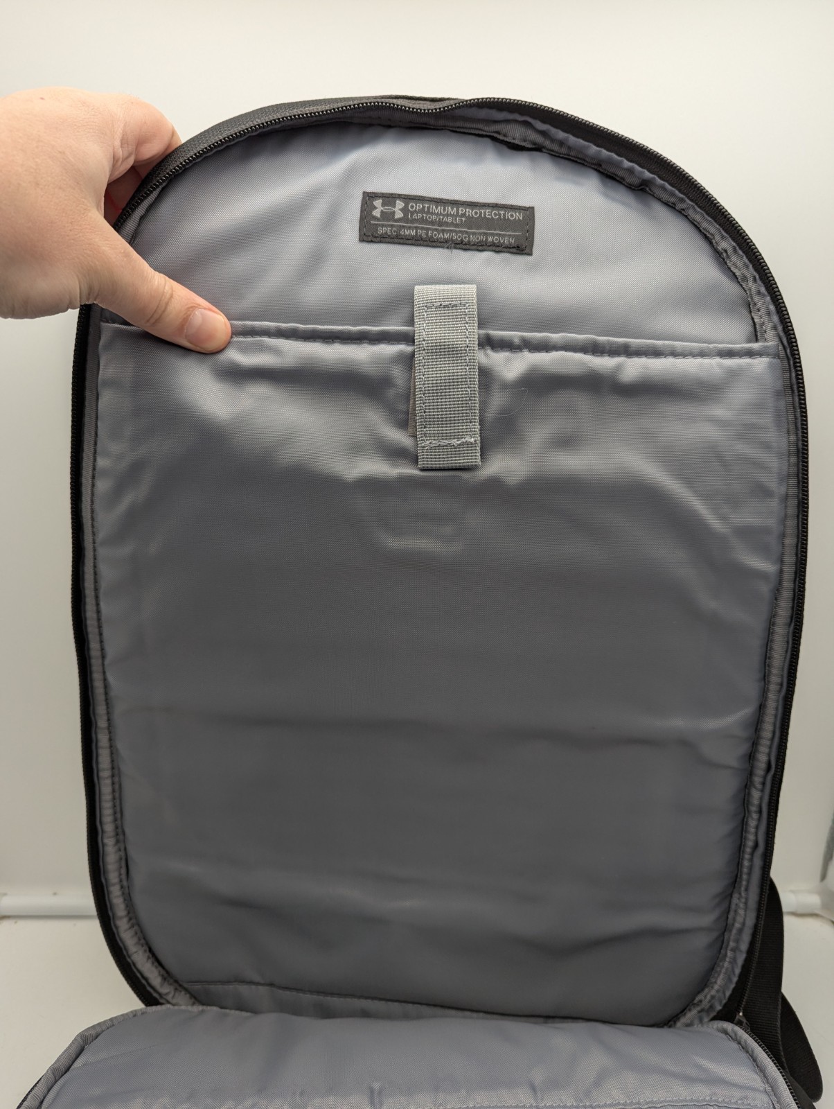 Under armour Hudson storm backpack Graphite Heather Grey Black