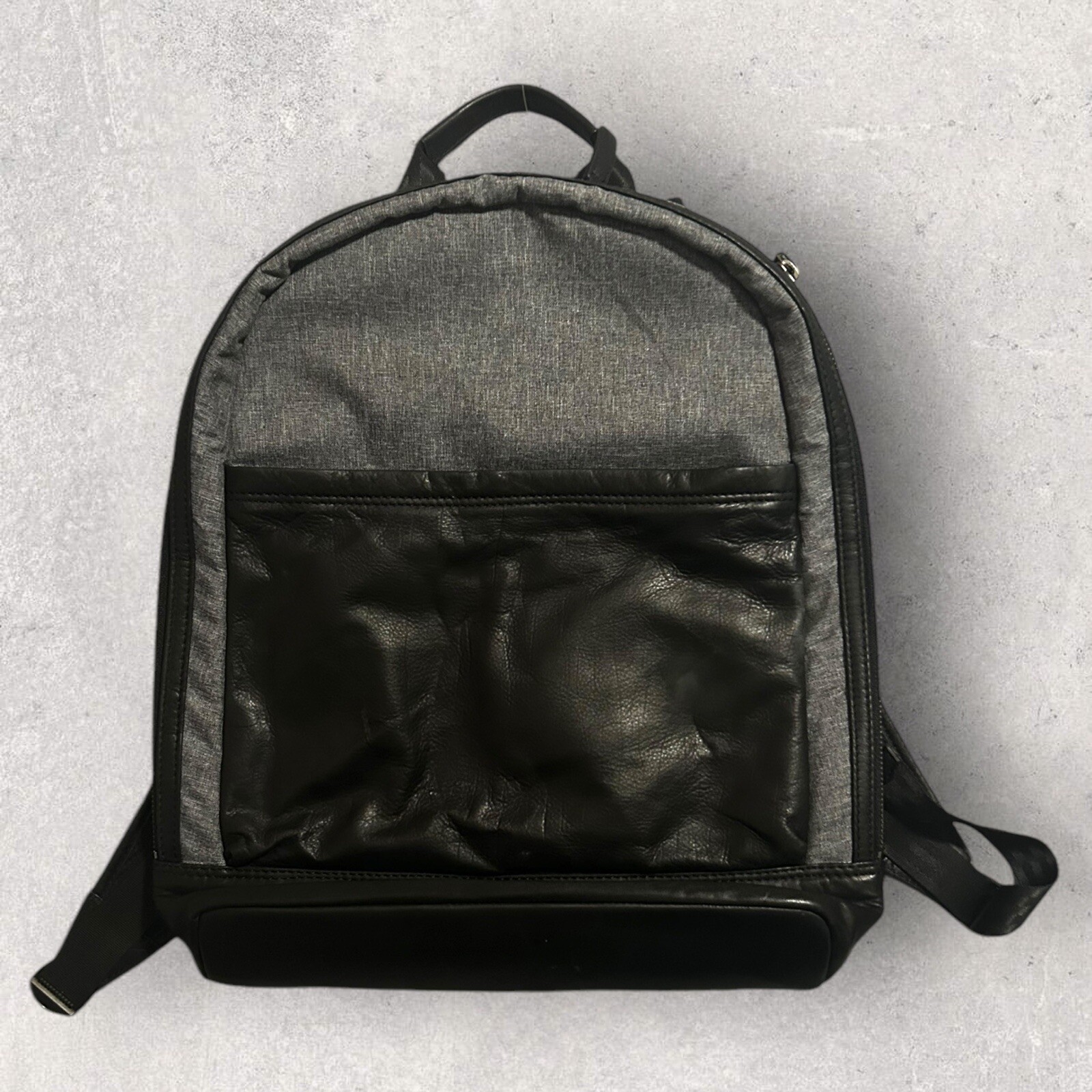 NEW BOCONI Recycled Polyester & Leather Backpack ( DEFECT)