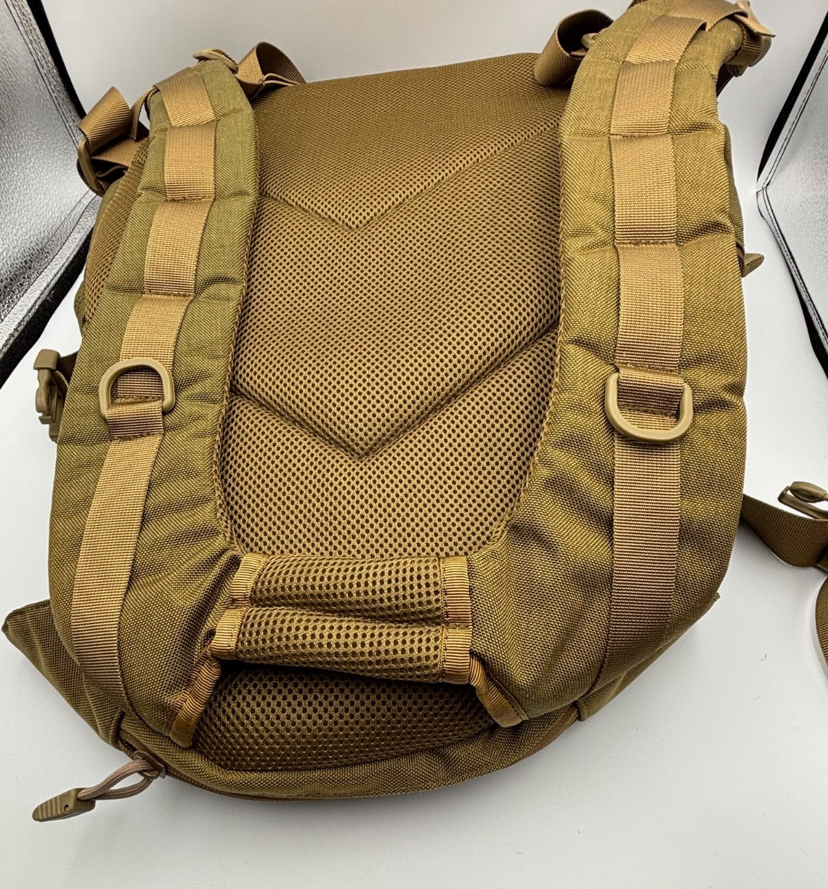 Flyye(?) Industries Carapax Tactical Backpack 32L – Khaki 1000D Cordura Nylon