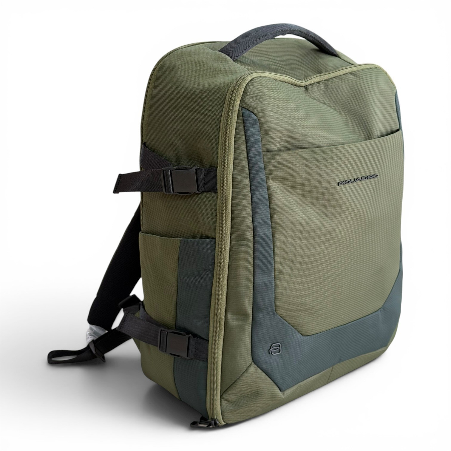 PIQUADRO men’s backpack leather backpack with computer made in Italy notebook