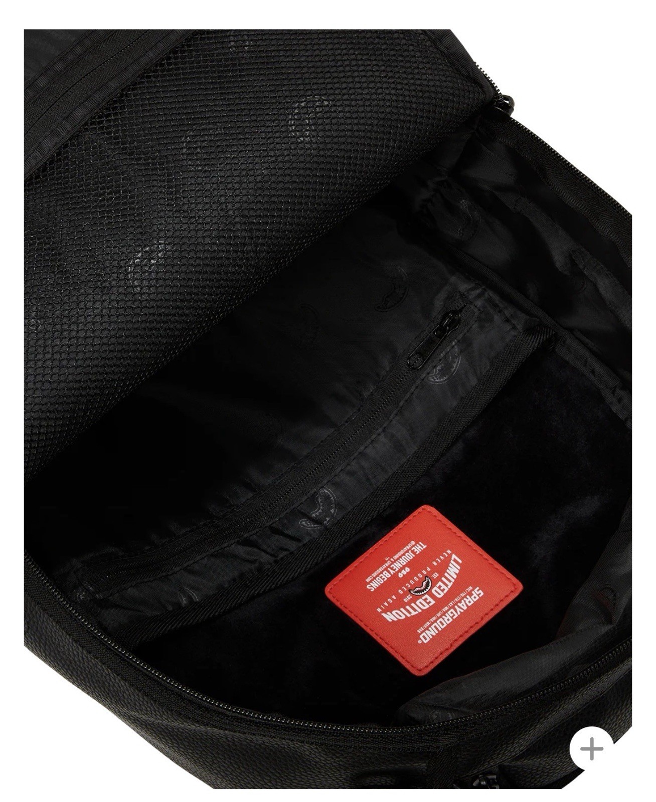 Sprayground Black Backpack XTC LEADER OF THE PACK BACKPACK (DLXV)