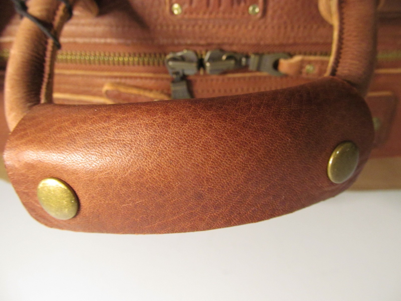 WILL Leather Goods, Eugene, Or. Brown Canvas & Leather Carry On Duffle Bag, NWT