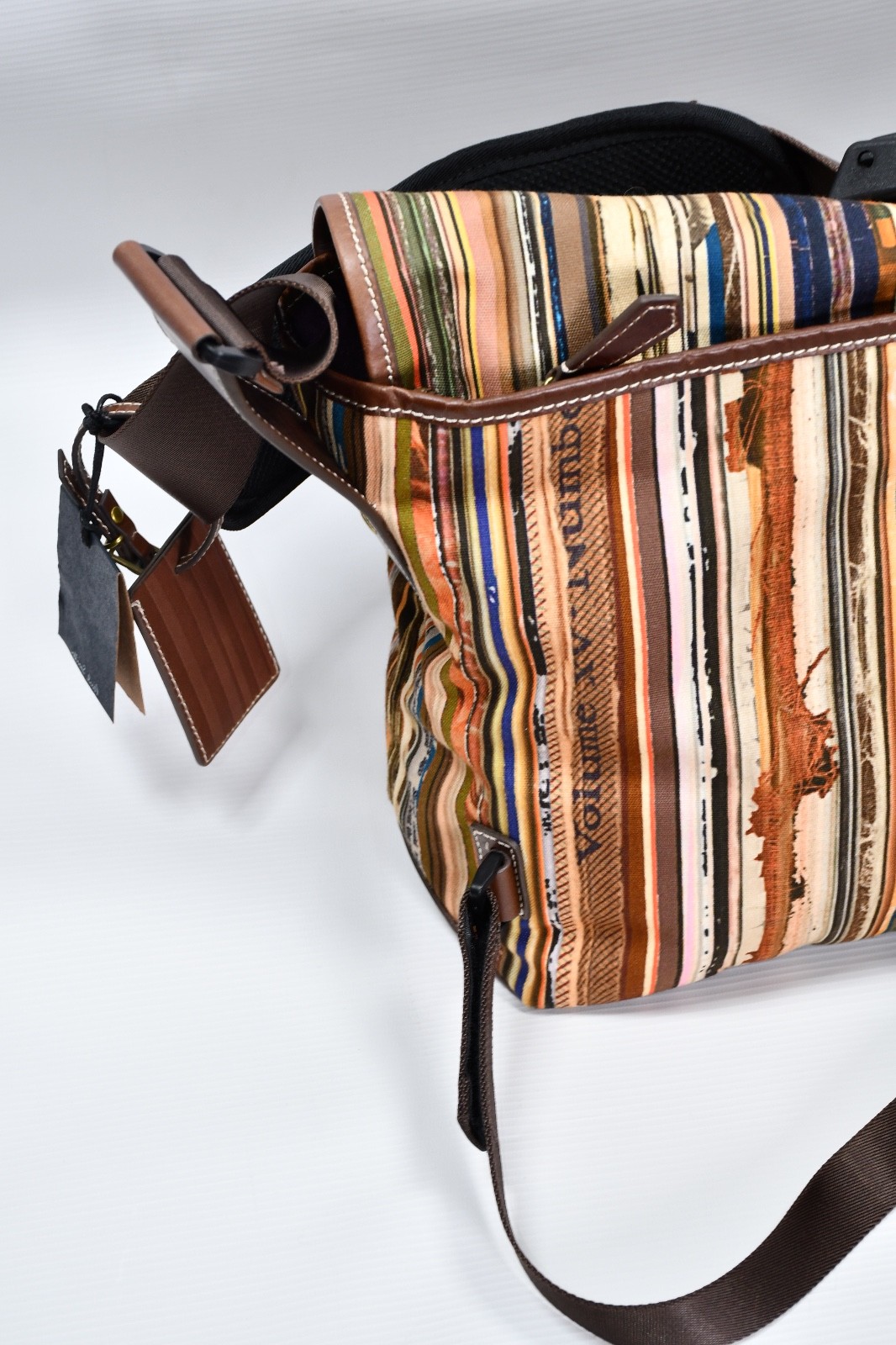 Paul Smith Bag Striped Messenger Bag Multicoloured