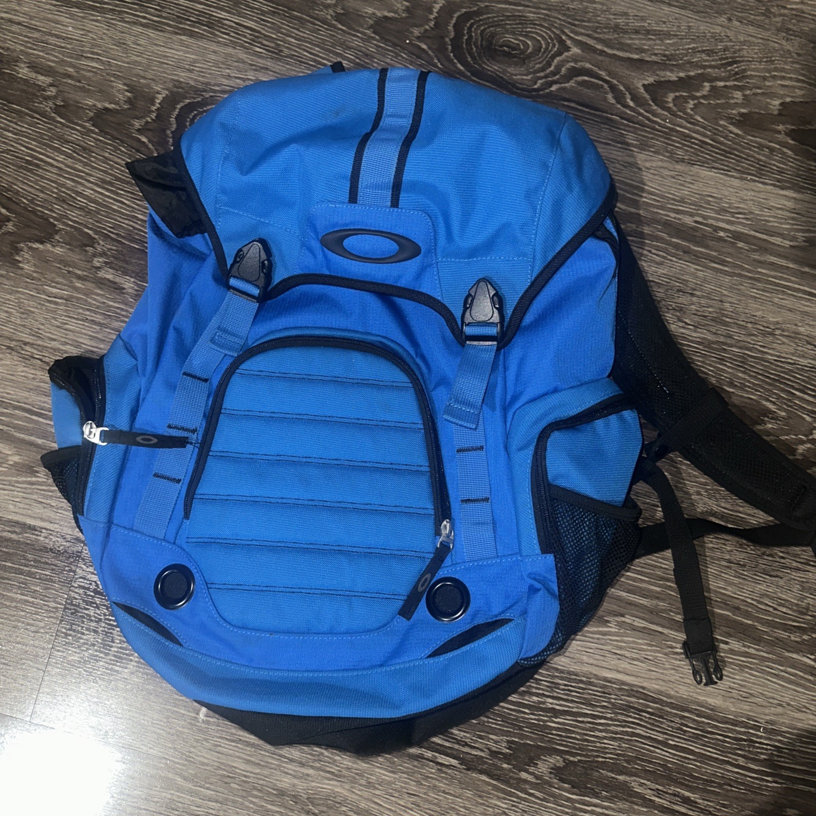 Vintage Oakley Gearbox LX Software Backpack Y2K Skater Grunge Blue Tactical