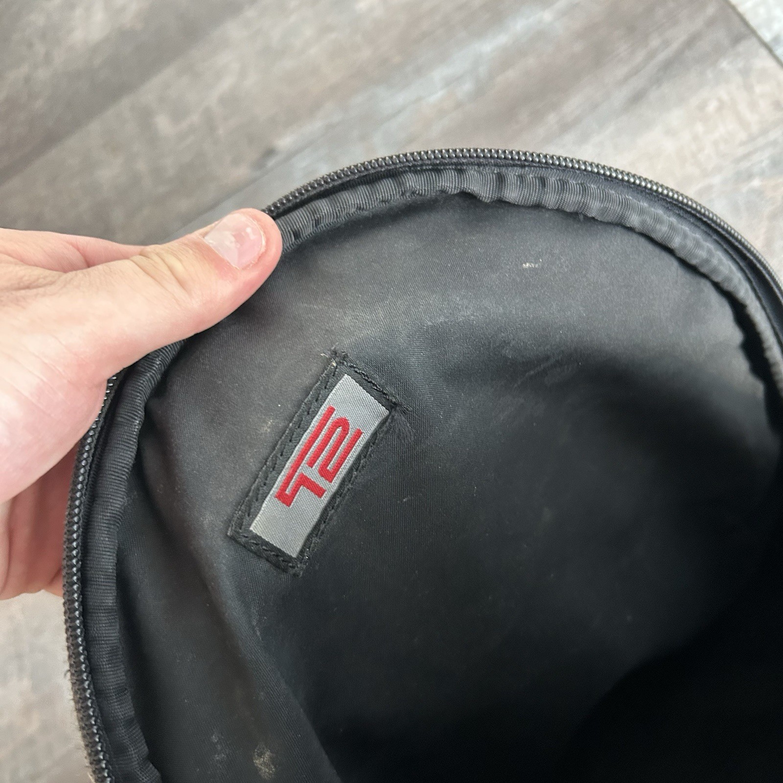 Tumi T2 Tech Backpack 513G Olive Green Appr Ballistic Nylon & Leather