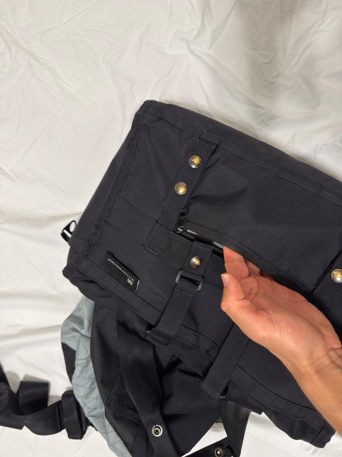 Mission Workshop Transit Laptop Brief. Black. Used.