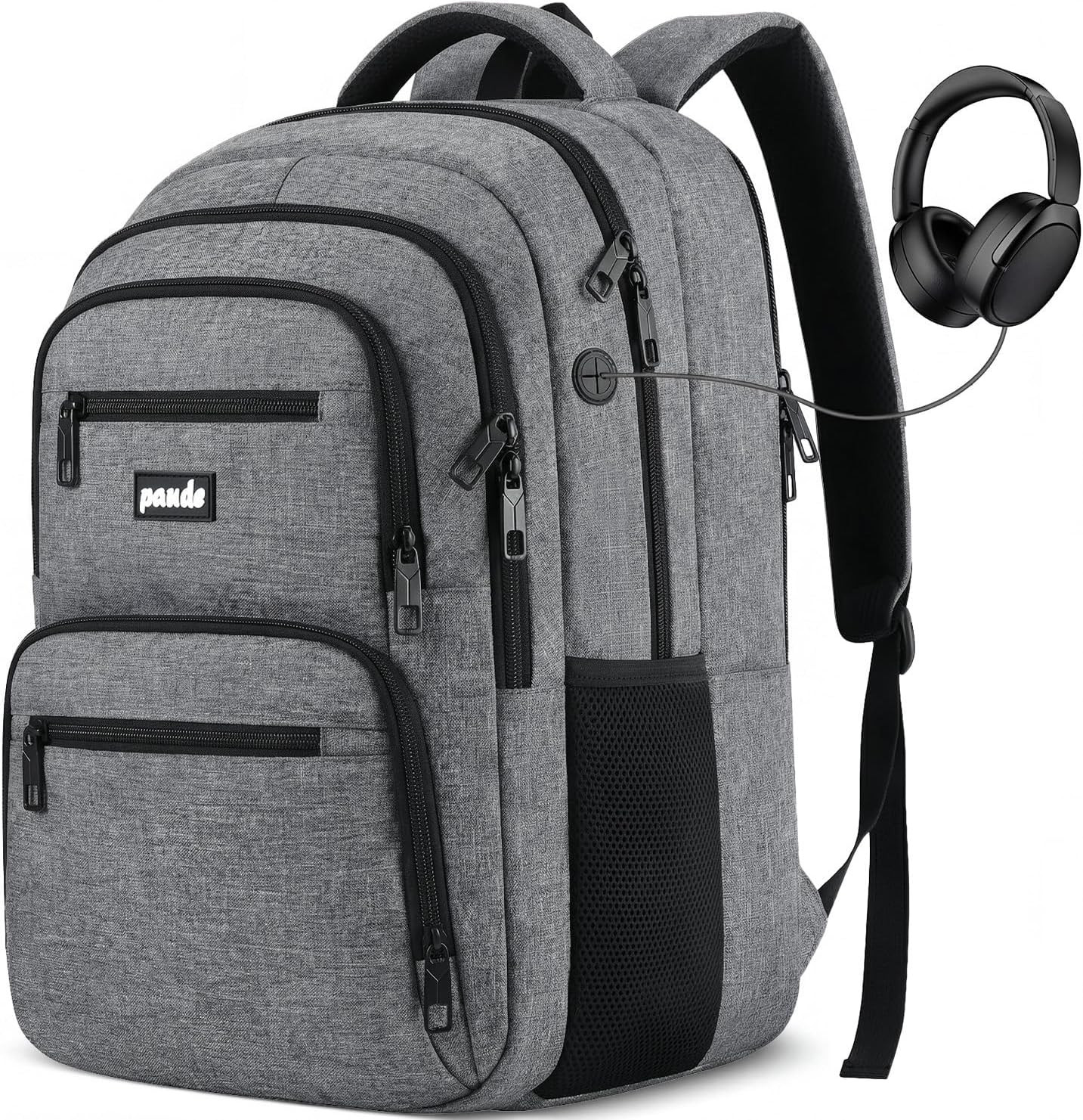 15.6” Laptop Backpack USB School College Travel Business Bag Anti Theft