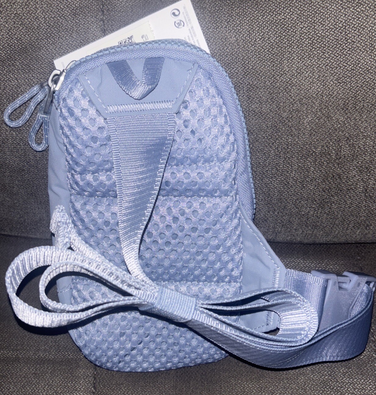 Nike✔️Sportswear Essentials Ashen Slate Blue Crossbody Bag (1L) DJ9794 One Size