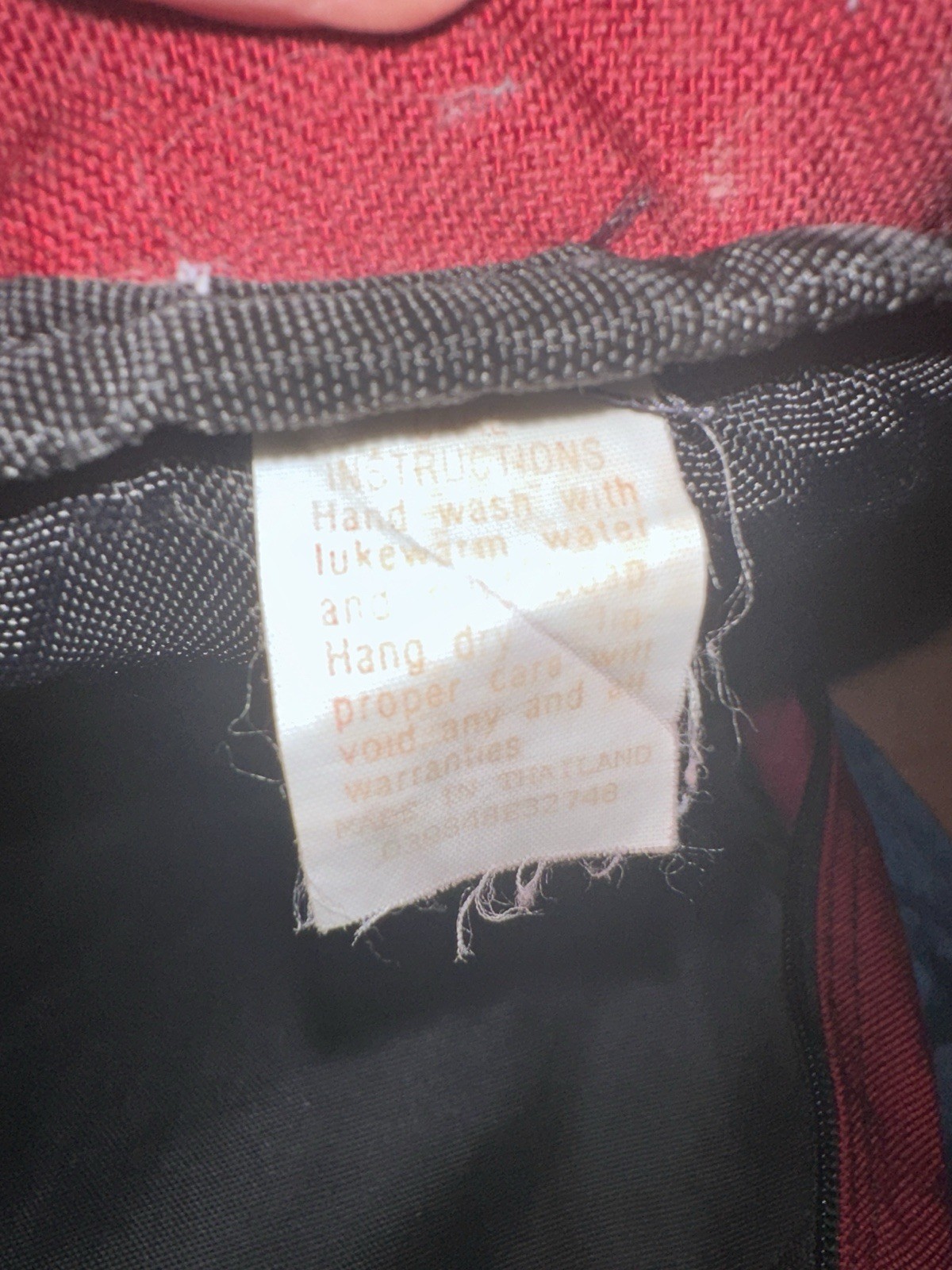 Vtg 90s Jansport Backpack Red Nylon Multiple Pockets School Book Bag