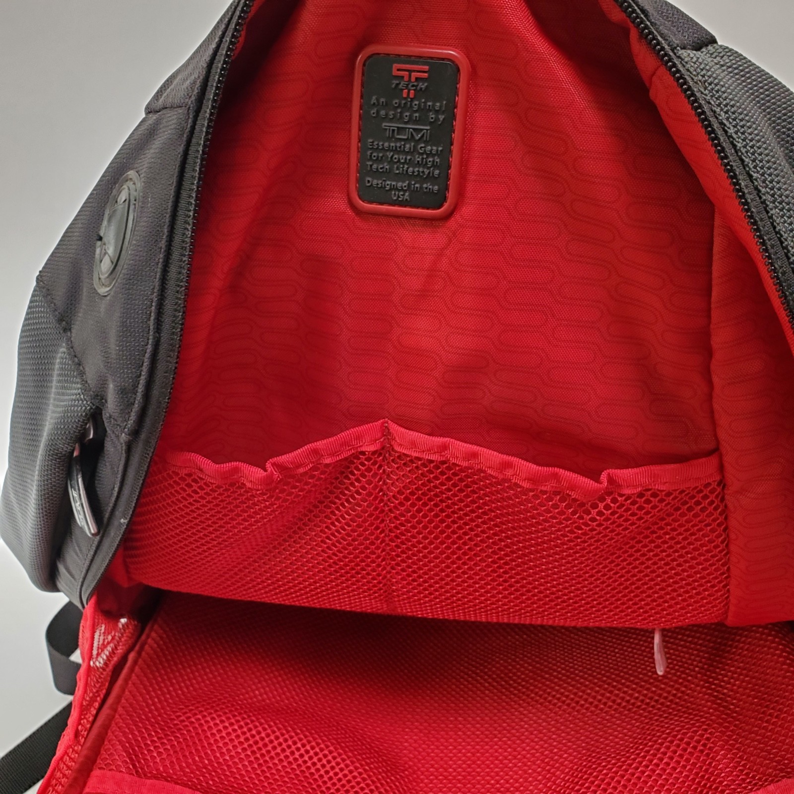 Tumi T-Tech Flow Laptop Backpack Model TU-5105-D Ballistic Nylon Padded Dedicate