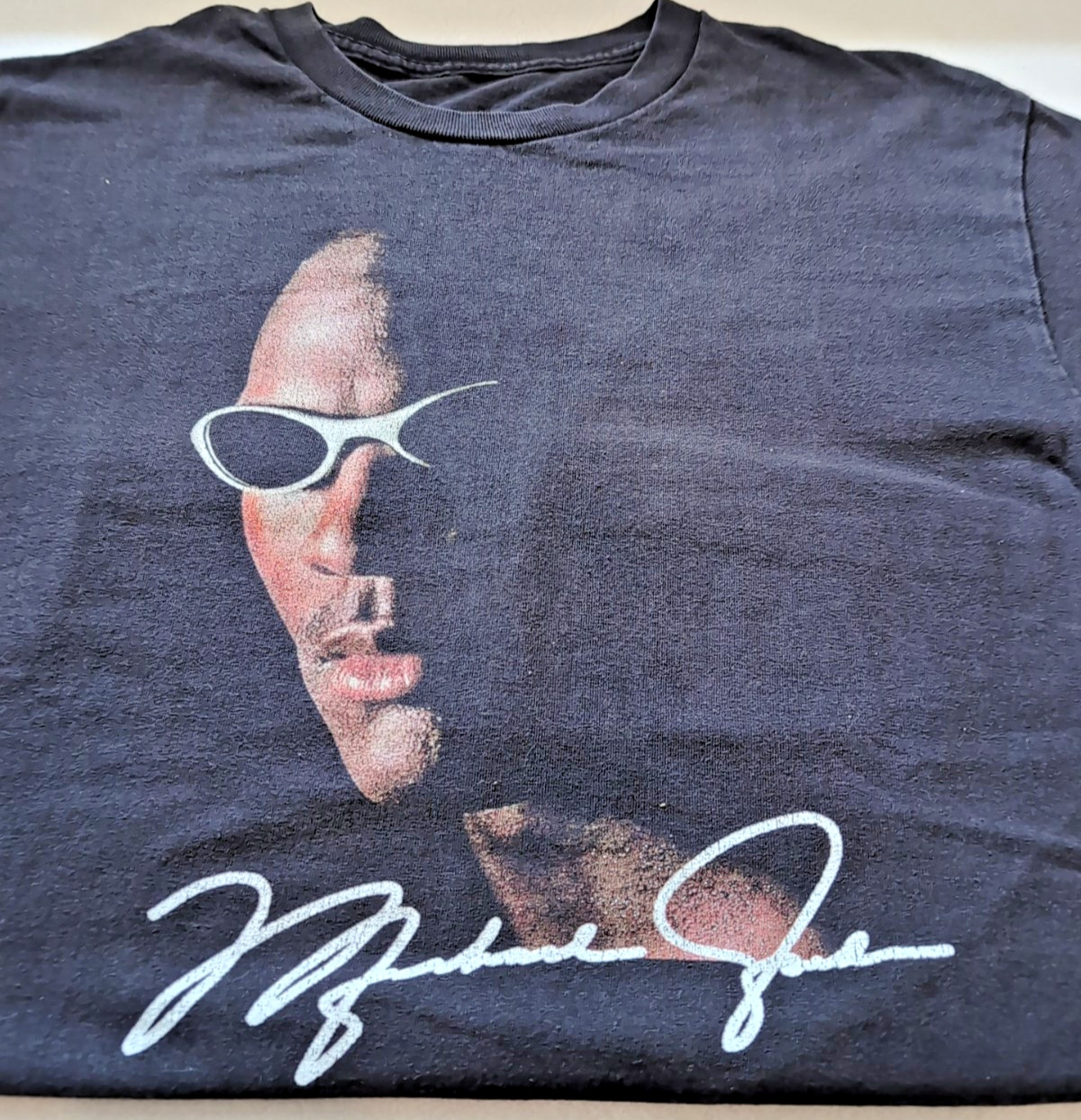 OAKLEY Michael Jordan Eye Jacket 1.0 Black Tee Shirt Heavyweight Iridium Vs Air