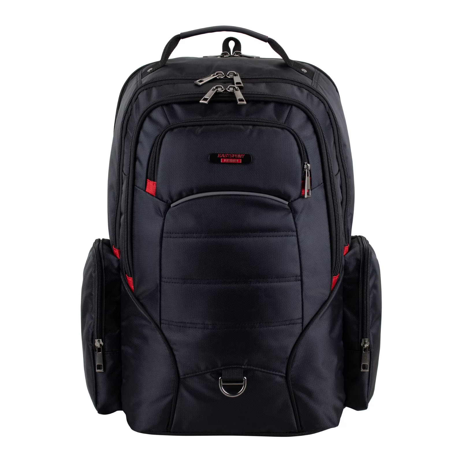Eastsport Unisex 19″ Limited Magnus Tech Backpack, Black/Red