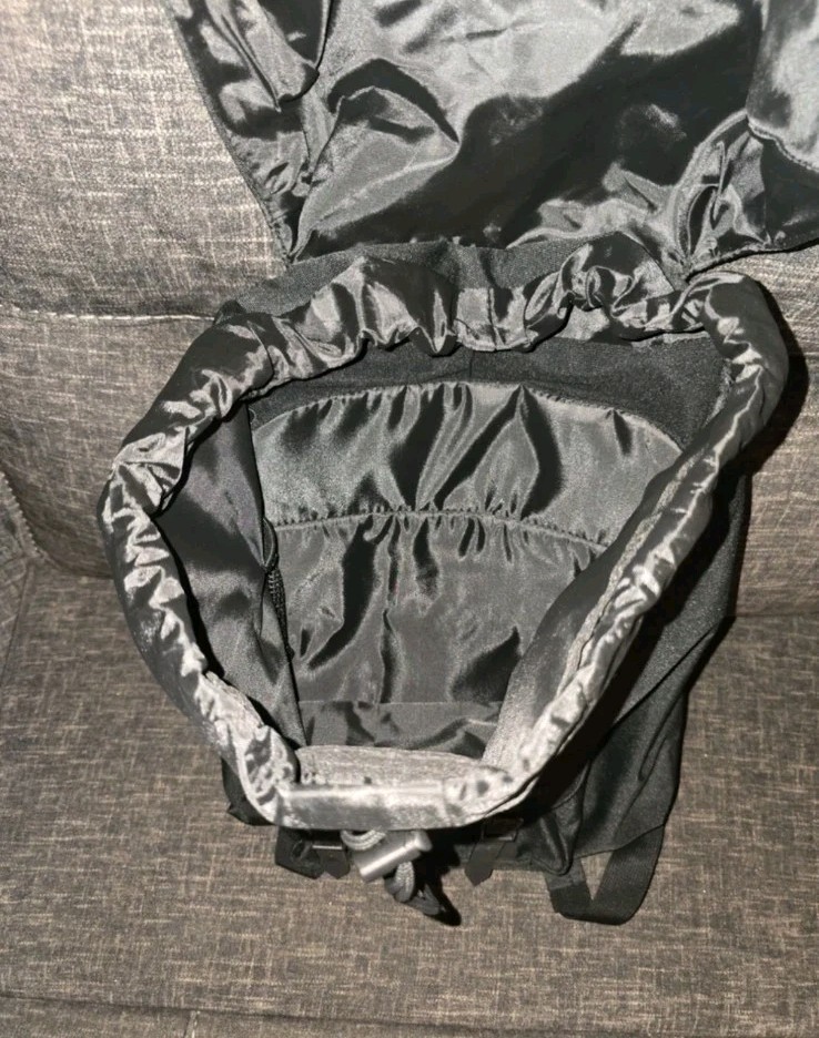 Monster Energy Black Backpack Buckle Drawstring Adjustable Straps Sports