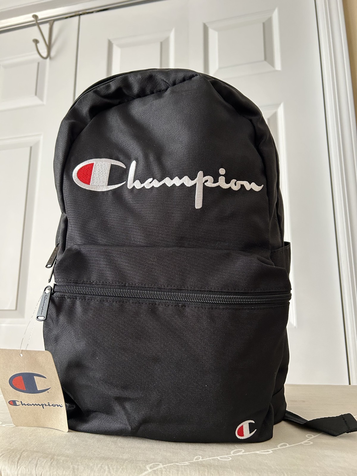 *NWT*Champion Unisex Adult Black Backpack CM2-0062