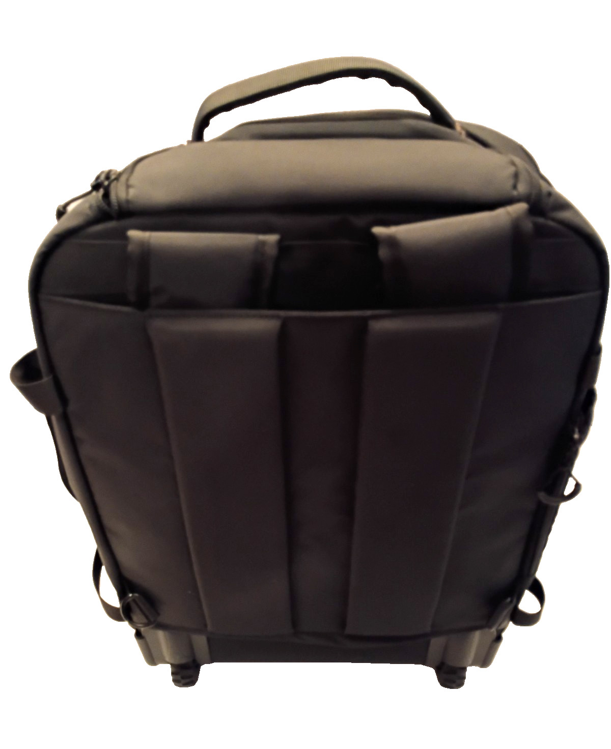 Rolling Vacuum Backpack Travel with One-Button Compression, 55L Expandable, W…