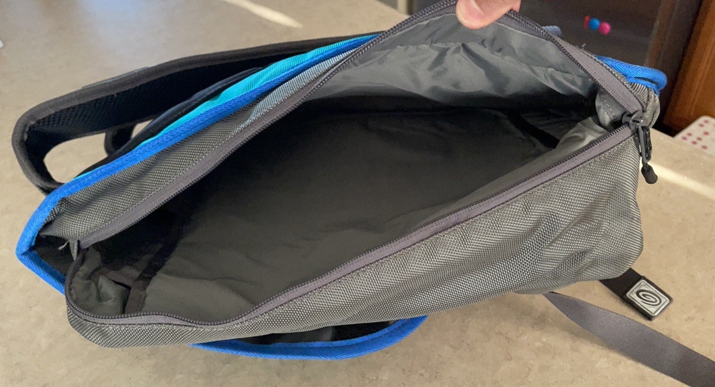 Timbuk2 Swig Backpack Colorblock Gray Teal Red Made In San Fransisco