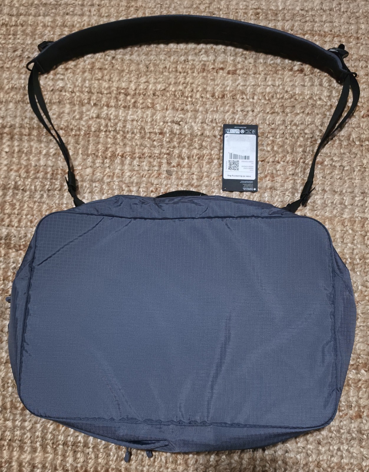 BNWT Arc’teryx Index 40 Bouldering Bag Dark Stratus