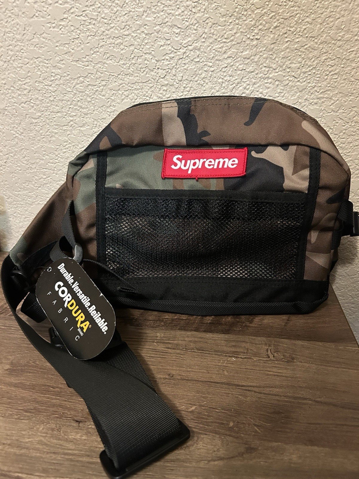 Supreme Contour Hip Waist Bag Woodland Camouflage 2015
